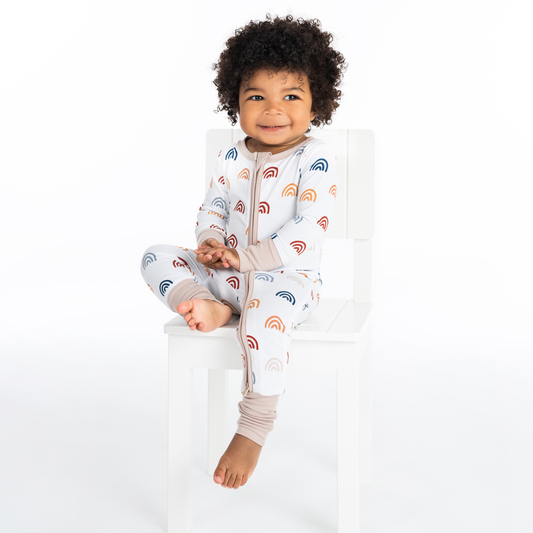 🎁 Zip Romper Rainbow (100% off)
